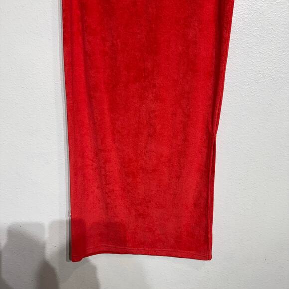 Araminta James Coral Terry Column Skirt Sz L NWT - Picture 4 of 15